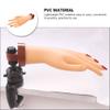 Mobestech Nail Art Display Hand Model Fake Hand for Beginners Practice Manicure Tool view 4