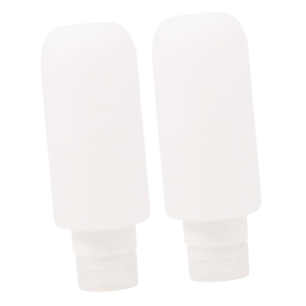 FOMIYES 2pcs Silicone Travel Bottles for Shampoo Wash Leak Squeeze Toiletries Containers Multi-function Packing Bottles for Travel Essentials