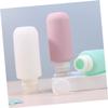 FOMIYES 2pcs Silicone Travel Bottles for Shampoo Wash Leak Squeeze Toiletries Containers Multi-function Packing Bottles for Travel Essentials view 3