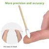 Garrelett 6-Inch Gun Cleaning Cotton Swabs | Pointed Tip Swabs with Bamboo Stick | for Firearm Maintenance, Makeup, Electronics, Crafts | Lint-Free & Reusable Case Included (Pointed Tips (600ct)) view 4