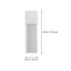 OSALADI Travel Bottles Refillable Airless Pump Jars Containers, 3 Pack Plastic Vacuum Lotion Pump Cosmetic Jars Bottles, Mini Travel Skincare for Face Eye Cream Shampoo view 2