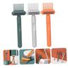 Beavorty 3pcs Hair Brush Cleaner Tool Ergonomic Comb Cleaning Brush for Easy Hair Removal for Home Salon Use Prolongs Life of Hairbrushes view 4