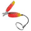 Beavorty Cartoon Fruit Nail Clipper Folding Strawberry Nail Trimmer for Sturdy Stainless Steel Design for Fingernails and Toenails view 1