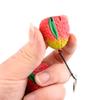 Beavorty Cartoon Fruit Nail Clipper Folding Strawberry Nail Trimmer for Sturdy Stainless Steel Design for Fingernails and Toenails view 3