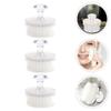 COHEALI 3pcs Facial Cleaning Tool Manual Exfoliating Brush for Deep Cleansing and Massage Multifunctional Face Scrubber Cover Portable and Lightweight for Travel Use view 2