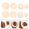 Beavorty 8pcs Portable Hair Bun Makers Reusable Styling Tools for Daily Use Compact and Practical Bun Accessories for Women for Creating Volume and Fullness Various Hairstyles view 4