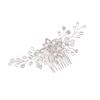 LALAFINA Bride Hair Comb Headdress Elegant Photography Props Fashion Headwear for Women Unique Handmade Wedding Accessories Chic Design for Special Events view 1
