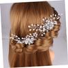 LALAFINA Bride Hair Comb Headdress Elegant Photography Props Fashion Headwear for Women Unique Handmade Wedding Accessories Chic Design for Special Events view 3