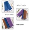 Beavorty 3pcs Exfoliating Bath Towels Back Scrubber Rough Texture for Deep Cleansing for Full Body Scrub Skin-Friendly Material for Shower Use view 3