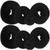 Beavorty 8pcs Reusable Hair Bun Makers Donut Bun for Elegant Updos for Daily Wear Gymnastics Dancing More Assorted view 1