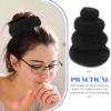 Beavorty 8pcs Reusable Hair Bun Makers Donut Bun for Elegant Updos for Daily Wear Gymnastics Dancing More Assorted view 3