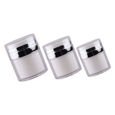 OSALADI 3pcs Airless Cream Dispenser Bottles Convenient Pump Lotion Containers for Travel for Cream Lotion Essential Oils