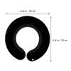 LALAFINA Hooded Dryer Salon Hair Cutting Collars Silicone Rubber Neck Guard Wrap Neck Shield Shawl Barber Styling Capes Barber Supplies for Haircut Hair Dye Hair Cutting Cape view 2