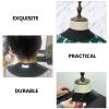LALAFINA Hooded Dryer Salon Hair Cutting Collars Silicone Rubber Neck Guard Wrap Neck Shield Shawl Barber Styling Capes Barber Supplies for Haircut Hair Dye Hair Cutting Cape view 4