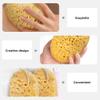 Beavorty 2pcs Exfoliating Bath Sponges for Body Scrubbing Soft Honeycomb Design Gentle Cleanse Shower Supplies for Daily Use and Skin Care view 3