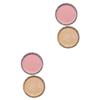 LALAFINA 4 pcs Tray Girl Supplies Rhinestones Nail Golden Palettes Board Color Gel for Photo Home Mixed Salon Women Art Display Tool Resin Mixing Painting Makeup Holder Pallet view 1