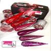 Fantasy Nails Vino Color Acrylic Collection 6jars 7grms each view 3