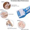 OJOINK Electric Feet Callus Remover, Electric Foot File, Rechargeable Pedicure Tools, Professional Foot Care Kit, for Dead, Hard Cracked Dry Skin view 3