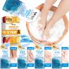 nbc BeautiLab Pedicure Kit Foot Soak Set: Bubble Salt, Sugar Scrub, Massage Mask, Massage Lotion in a Box, 4 Step Foot Spa Kit for Dry Feet, Calluses and Tired Feet(3 Set Pacific Waves) view 1