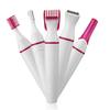 5 in 1 Set Epilator for Women,Body Hair Removal for Legs Eyebrow Nose Face Bikini Area Pubic Underarms.Waterproof Shaver Rechargeable Multifunction Portable Changeable Trimmer Set view 1