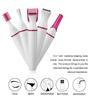 5 in 1 Set Epilator for Women,Body Hair Removal for Legs Eyebrow Nose Face Bikini Area Pubic Underarms.Waterproof Shaver Rechargeable Multifunction Portable Changeable Trimmer Set view 2