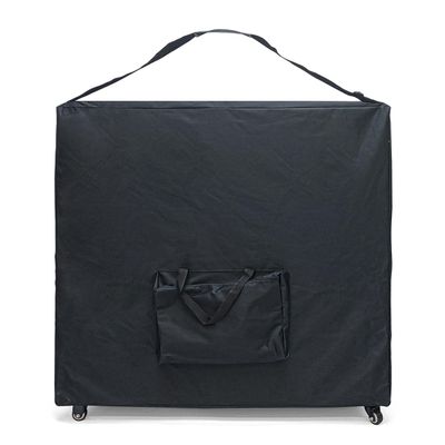 Elitzia Professional Massage Table Carrying Bag with Wheels & Shoulder Strap - Heavy-Duty Foldable Storage Case for Portable Massage Bed, Table Accessories - Model ETCB500
