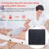 Elitzia Professional Massage Table Carrying Bag with Wheels & Shoulder Strap - Heavy-Duty Foldable Storage Case for Portable Massage Bed, Table Accessories - Model ETCB500 view 2