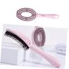 BIUDECO 3pcs Plastic Scalp Massage Comb for Women Non- Hairdressing Tool for Circulation and Relaxation for Salon and Home Use view 4