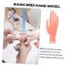 BIUDECO Manicure Practice Hand Model Bendable Fake Hand for Nail Art Training for Manicure Practice Nail Design and Nail Art Techniques view 3