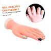 BIUDECO Manicure Practice Hand Model Bendable Fake Hand for Nail Art Training for Manicure Practice Nail Design and Nail Art Techniques view 4