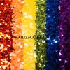 KARIZMA Love is Love. 6X 10g Chunky Face Glitter, Pride Rainbow, Hair Eye and Body Sparkles for Everyone. Rave and Cosmetic Makeup. view 3
