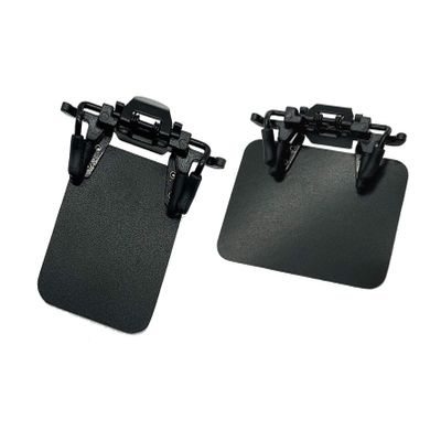 2 Packs International Standard Shooting Glasses Patch Shooting Patch for Eye Glasses Shooting Blinders for Glasses Occluder Clip on Eye Mask Archery Aim Assistance