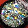 Nail Rhinestones Kit - 3D Nail Charms, Nail Gems & Nail Jewels for Nail Art - Set of 4 Nail Crystals & Diamonds for Nails - DIY Rhinestone Kit with Nail Stones for Nail Decor (4-Pcs Full Set) view 4