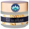 Rosemira Organics Organic Pure Aloe Vera Gel Face Neck and Body Moisturizer for All Skin Types  ZERO Artificial Ingredients  1 Month Supply  Made in USA Rose Scent 1 OZ view 1
