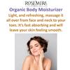 Rosemira Organics Organic Pure Aloe Vera Gel Face Neck and Body Moisturizer for All Skin Types  ZERO Artificial Ingredients  1 Month Supply  Made in USA Rose Scent 1 OZ view 3
