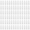 MOUYAT 110 Pack 1oz Clear Plastic Flip Cap Bottles, 30ml Empty Squeeze Travel Bottles with Flip Cap, Mini Refillable Travel Size Sample Containers for Lotion, Cream and Toiletries view 1