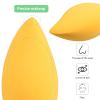 FOMIYES 4pcs Mango Shaped Makeup Sponges Soft Blending Tools for Liquid Foundation Concealer and Powder Easy to Clean Multi-use Makeup Applicators Sponges view 3