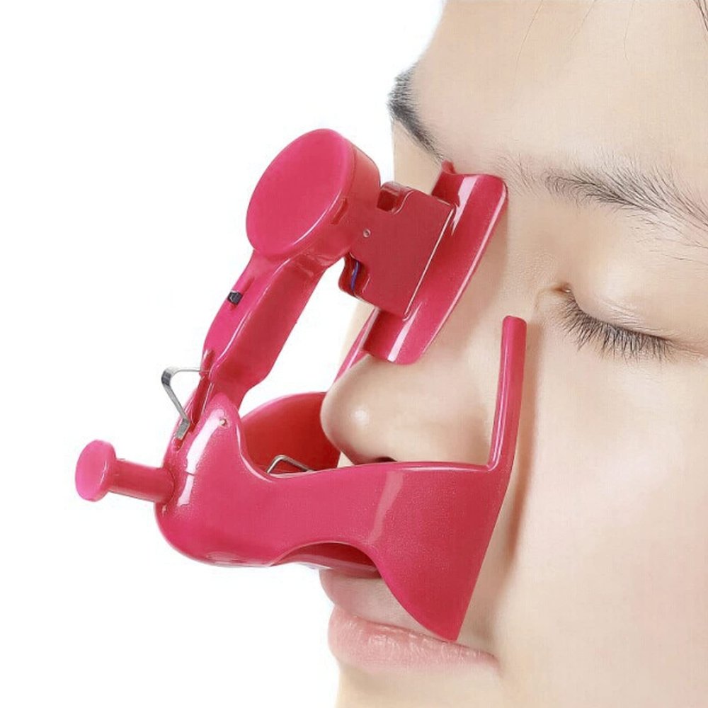 Dioche Nose Shaper Up Lifting Clip Nose Massager, Nose Clip Nose Up Lifting Clip, Nose Lifters Beauty Clip, Ergonomic Electric Vibration Nose Lifting Shaping Clip for Men Women