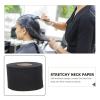 Beaupretty Hair Cutting Neck Paper Barber Neck Strips 4 Rolls Haircut Neckband Paper Major Accessories Stretchy Neck Paper Barber Neck Protection view 4