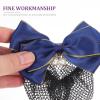 Beaupretty Bowknot Hair Bun Cover for Women Elegant Hair Net Decorative Bowknot for Stewardesses and Formal Occasions for Classy Looks view 2