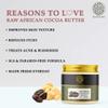 Buddha Natural African Cocoa Butter Unrefined 100% Pure Raw 100 Grams (100 G (Pack Of 1)) view 4
