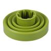 Universal Diffuser Hair Dryer Attachment,diffuser for curly, Hair Blower Diffuser Cover ceramic dryer Styling Hairdressing Tool(Black) Salon Foldable Folding Hairdryer (Green) view 1