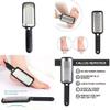 Magik 2-4 Pack Foot File Callus Remover Colossal Rasp Pedicure Hard Skin Scrubber (Black, 2 Pack) view 2