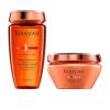 Kerastase Discipline Oleo-Relax Oil-infused Anti-Frizz Shampoo & Hair Mask Set For All Hair Types - Moisturizes and Detangles With Shorea butter and Coconut Oil view 1