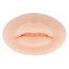 Practice , 3D Silicone Lips Microblading Practice Skin, 3D Fake Skin for Lips Permanent Makeup, Silicon Practice Lips Skin for Artists, Beginners (Light view 1