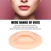 Practice , 3D Silicone Lips Microblading Practice Skin, 3D Fake Skin for Lips Permanent Makeup, Silicon Practice Lips Skin for Artists, Beginners (Light view 3