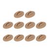 10PCS Silicone Fake Lips Skin Soft Practice Lips Open Mouth Silicone 3D Fake Lips Permanent Makeup Training Practice Skin Lip for Artists Training Skin view 3