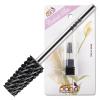 PANA Tapered Barrel Carbide 3/32" Shank Size - (Black, Coarse Grit) - Fast remove Acrylic or Hard Gel Nail Drill Bit for Manicure Pedicure Salon Professional or Beginner view 1