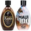Ed Hardy Coconut Kisses Golden Tanning Lotion, 13.5 oz | BEST SELLERS | Tanning Paradise MAUI BLACK Tanning Lotion | Coconut Oil | Age-Defying | Tattoo Protecting Formula | Ultra Hydrating Dark Tanning Lotion, 13.5oz view 1