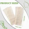 Teling 1000 Pcs Muslin Cloth Wax Strips for Waxing Tear Resistant Epilating Soft Muslin Strips for Women Men Face Eyebrow Lip Body Sugaring Hair Removal, 4 x 1.5 Inches view 2